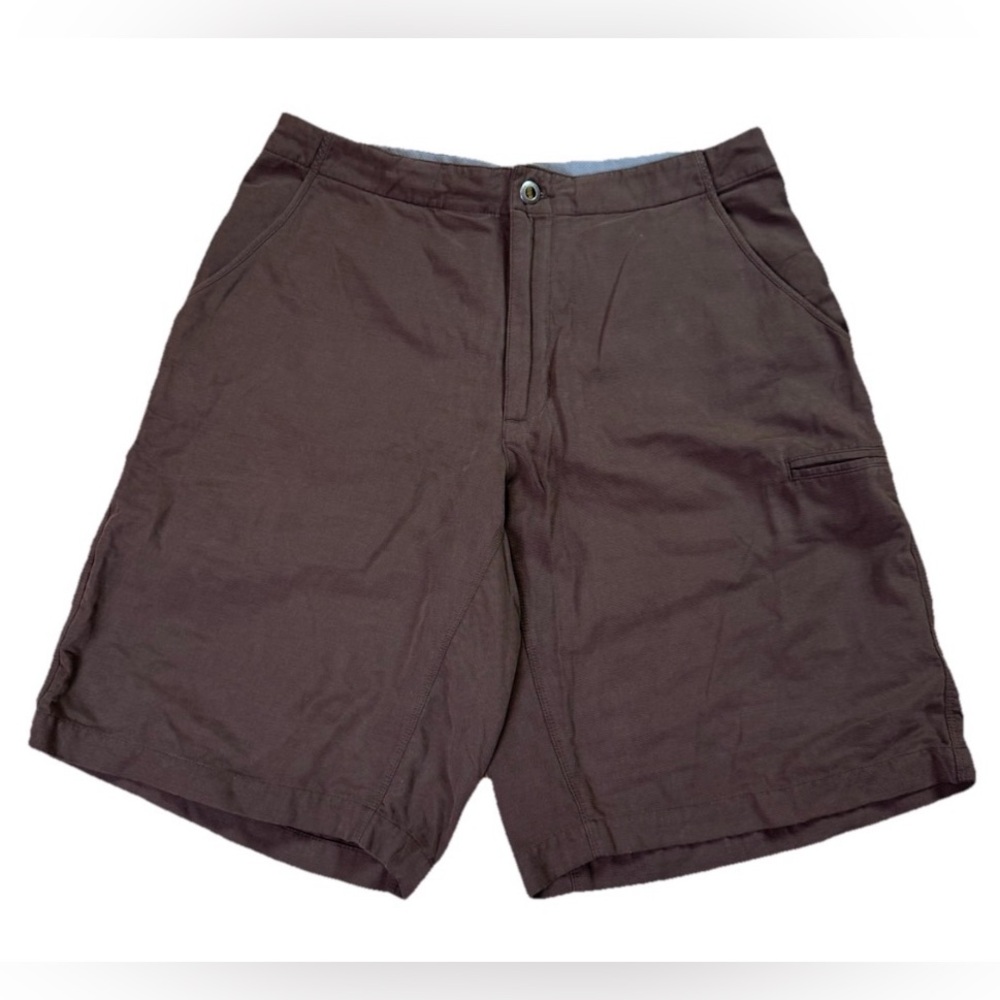 Patagonia Men's 32 GI Shorts 10” Inseam Brown Org. Cotton Nylon 57145 S7 Hiking